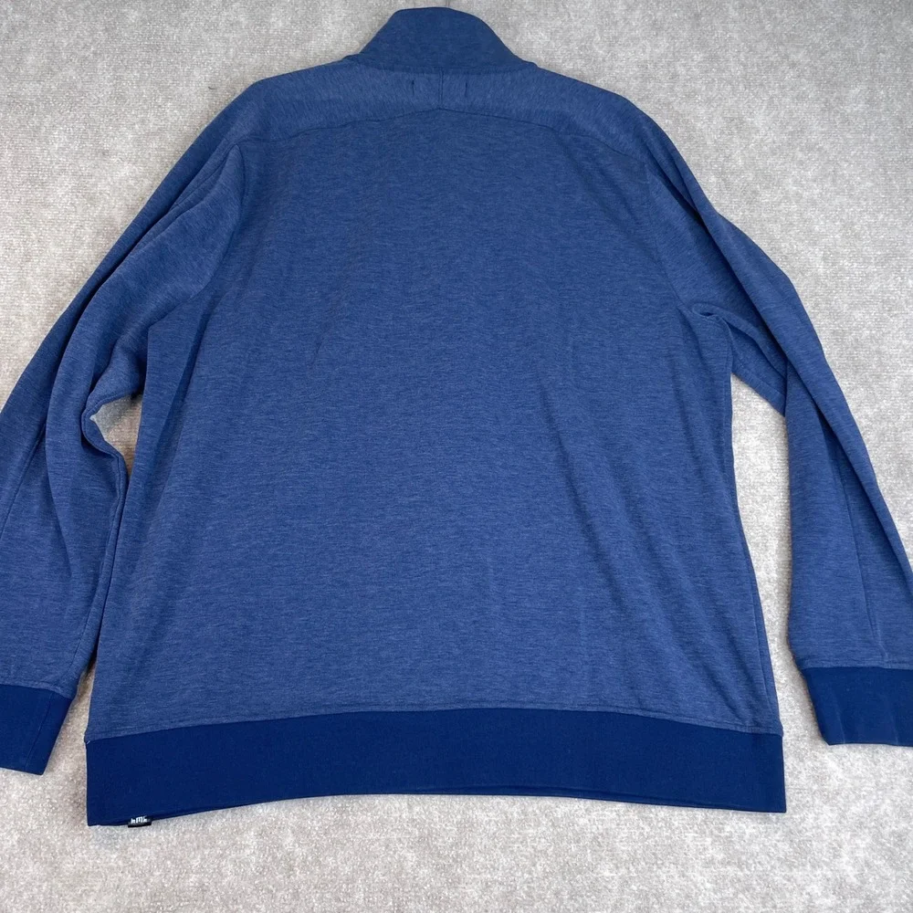 Banana‎ Republic Polartec Half Zip Pullover Sweatshirt Navy Blue XXL Mens
